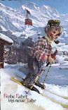 Festivals - Wishes - Good Anne - New Year - scary to ski - ski - skiing - CPA