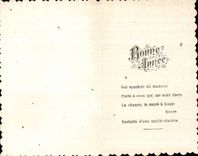 Festivals - Wishes - Good Anne - New Year - houx - holly - CPA