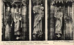 Longpont - Notre Dame Basilica - CPA