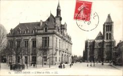 Saint Denis - Town hall - CPA