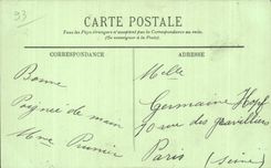 Saint Denis - Town hall - CPA