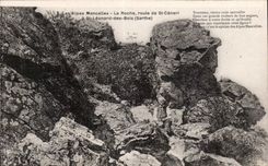Leonard des Bois - La Roche - route de St Ceneri - CPA