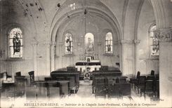 Neuilly sur Seine - Interieur de la Chapelle de Saint Ferdinand - CPA