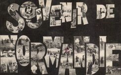 Souvenir de Normandie - CPA