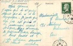 Houlgate - Seen from of the Beach - CPA