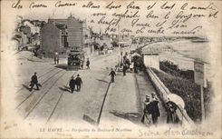 Le Havre - View of the Maritime Boulevard - CPA