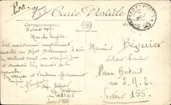 Paris - 16 - Avenue of the Wood of Boulogne and Arc de Triomphe - CPA