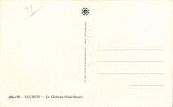Saumur - Le Chateau - CPA