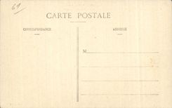 La puerta de trampa grande - Mortagne cercano - el monasterio - CPA