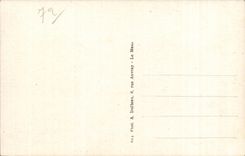 Mans - Botanical garden - CPA