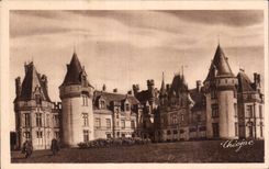 Castle of Bort - CPA