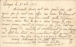 Festivals - Wishes - Holiday - Happy New Year - Happy New Year - Houx - Holly - CPA