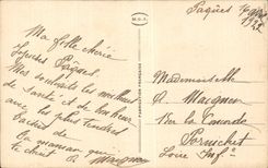 Fleurs Heureuse Pacques - CPA 