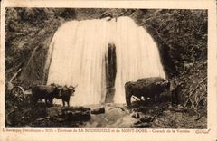The Mount Gilds - Bourboule - Cascade of the Canopy - Cow - Cow - CPA