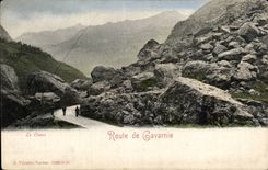 Route de Gavarnie - CPA 