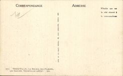 Trouville - the Queen of the Beaches - the Casino - CPA