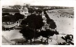 Royan - concha grande - el casino - la pasarela - CPA