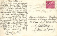 Royan - concha grande - el casino - la pasarela - CPA