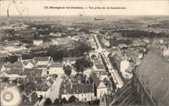 Bourges has flight bird - CPA