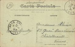 Culan - Rocks of Chatelus - CPA