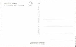 Preuilly - Castle of Thureaux - CPA