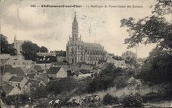 Chateauneuf on Expensive - the Basilica of Notre Dame of the Children - CPA