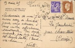 Mehun on Yevre - Gate of the City - Village - CPA