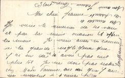 CPA Fantaisie Fleurs Bonne annee Moulin 