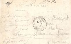 CPA Vierzon edges of Yevre the outfall