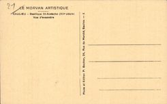 CPA Saulieu Basilica St Andeche Seen together