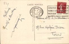 Catedral de CPA Perigueux de la cara del St vista de la isla