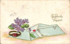 Deseos sinceros de las flores de la fantasia de CPA