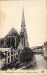 CPA Gallardon Abside de l eglise