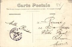 CPA Castle of Courtalain Seen from of the mill