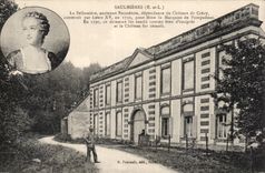 CPA Saulnieres Bellassiere old wash-house dependence of the castle of Clecy