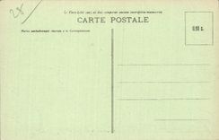 CPA Saulnieres Bellassiere old wash-house dependence of the castle of Clecy