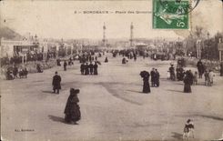 Bordeaux - La Place des Quinconces - CPA 