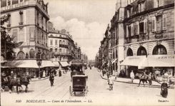 Bordeaux - Cours de l Intendance - CPA 