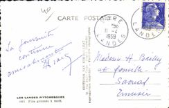 Pins Gemmes died - CPA