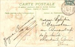 Florece la violeta - purpura - los recuerdos carinosos - CPA