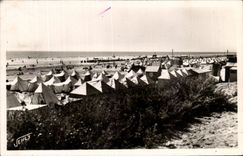 Beach of Saint Jean de Monts - CPA
