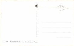 Ouistreham - Le Canal - Vue du Phare - lighthouse - CPA