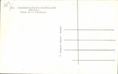 Notre Dame de Marillais - Tour de la Chapelle - CPA