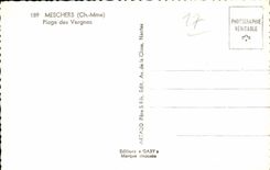 Meschers - Plage des Vergnes - CPA
