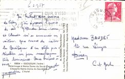 Issoudun - Pilgrimage has Notre Dame of the Sacring Heart - CPA