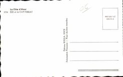 Eze y el cabo Ferrat - CPA