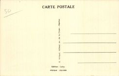 CPA Carolles Les rochers et la plage 