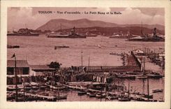 CPA Toulon Seen together the small row and roads