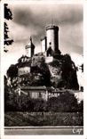 CPA Foix Orage sur le chateau fort