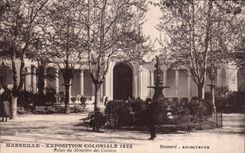 CPA Marseille Exposition coloniale 1922 Palais du Ministere des colonies